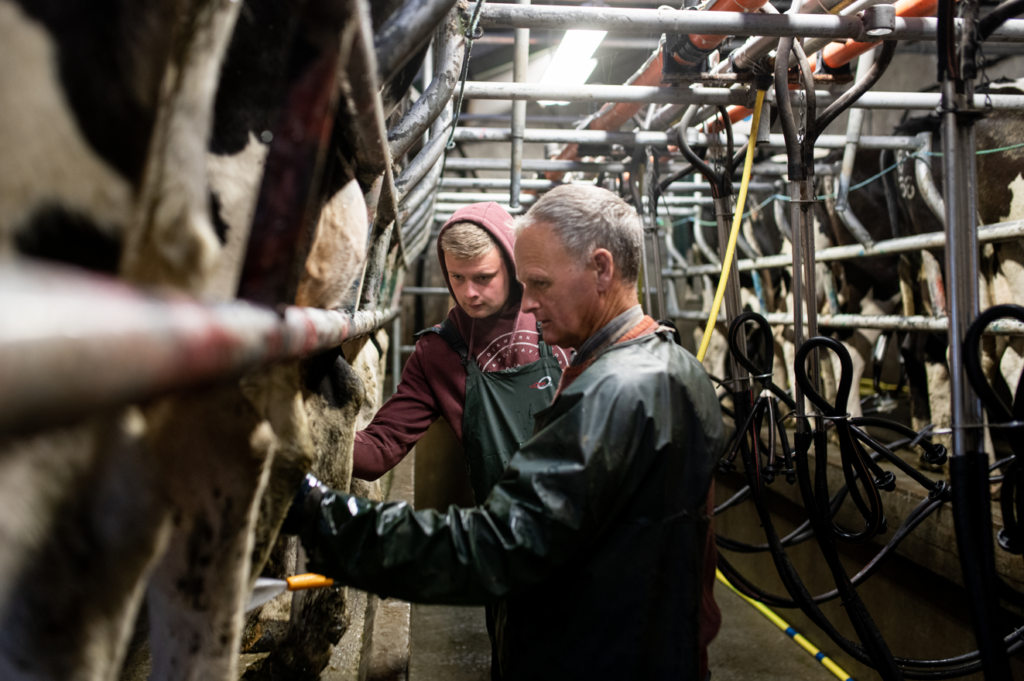 James McCarthy and son, Shane