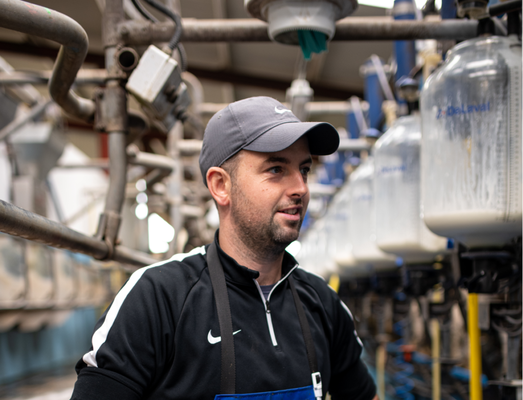Alex McCarthy farms with his father, Michael