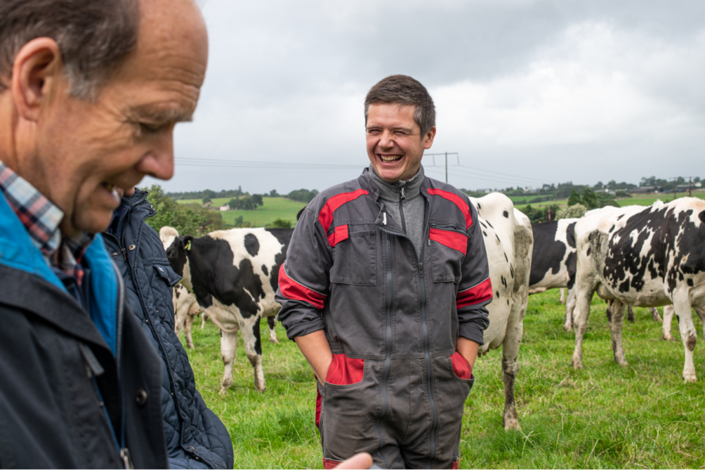 John O'Sullivan with his son, Victor