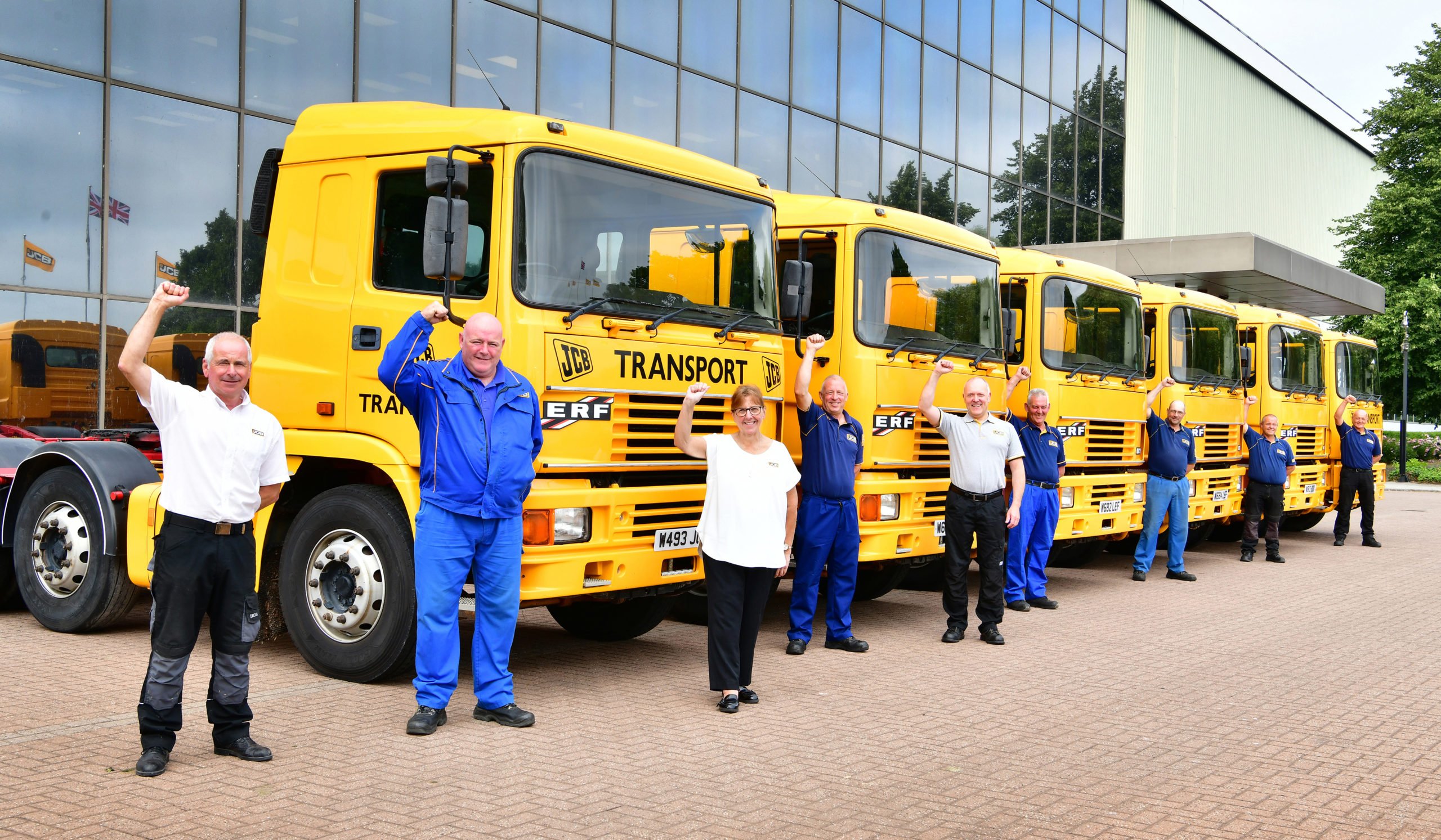 The ERF fleet takes a bow after 16 years of service