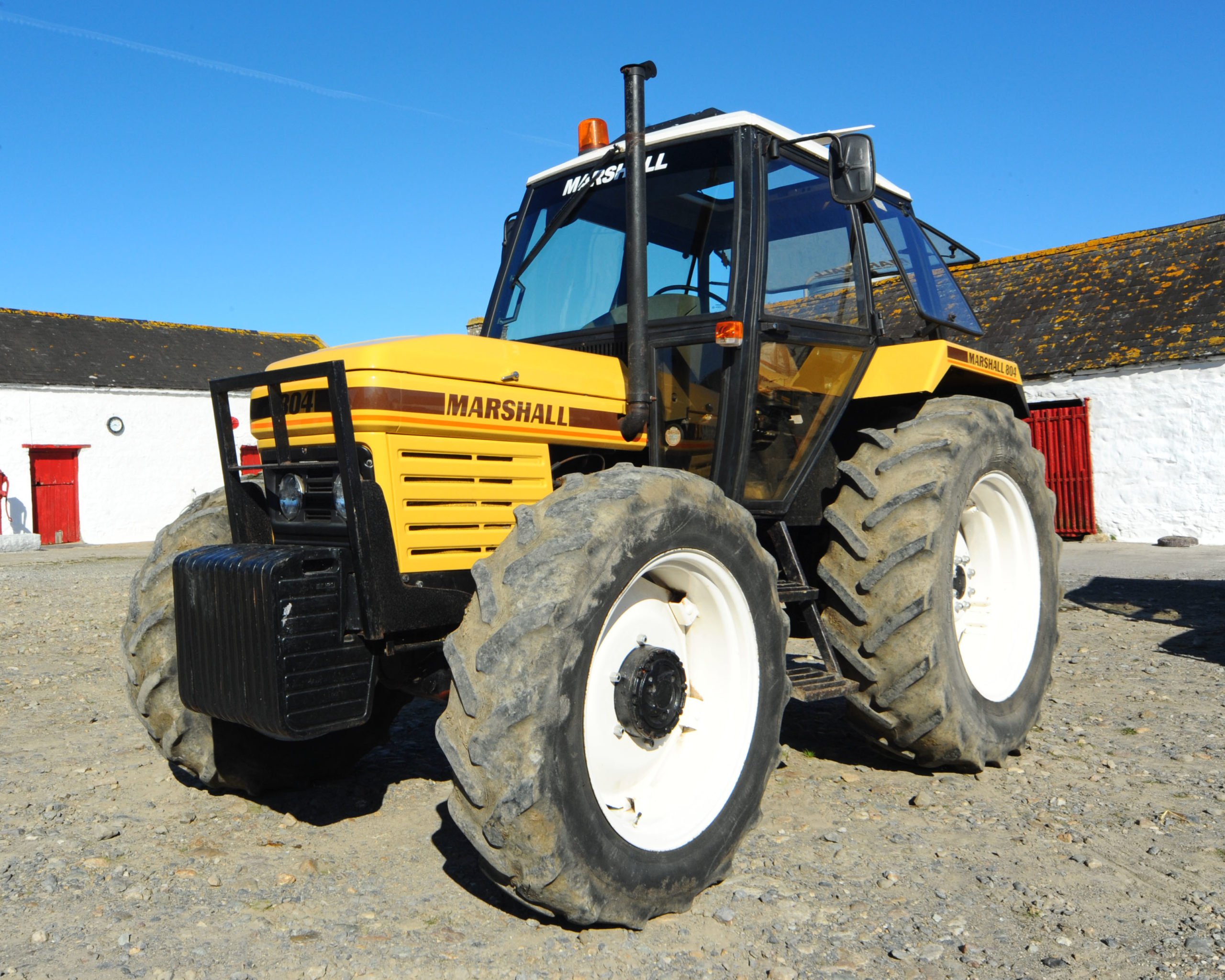 Four-wheel drive was courtesy of an Italian Carraro front axle