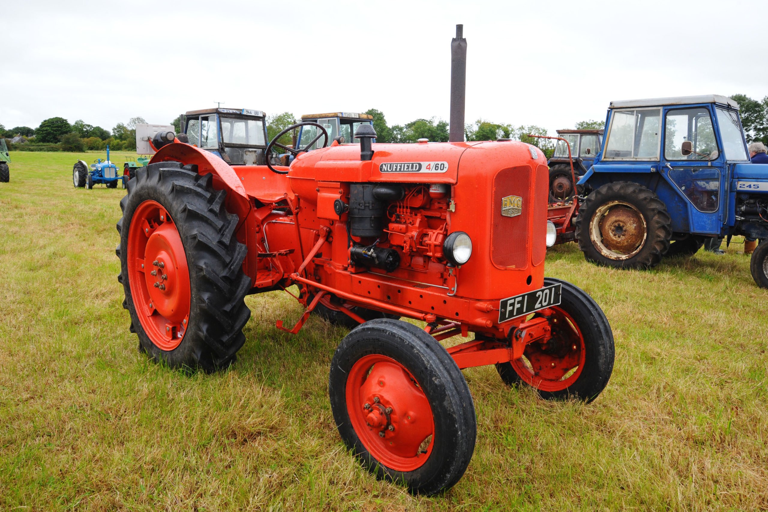 The Nuffield tractor gained a loyal following after its introduction in 1948