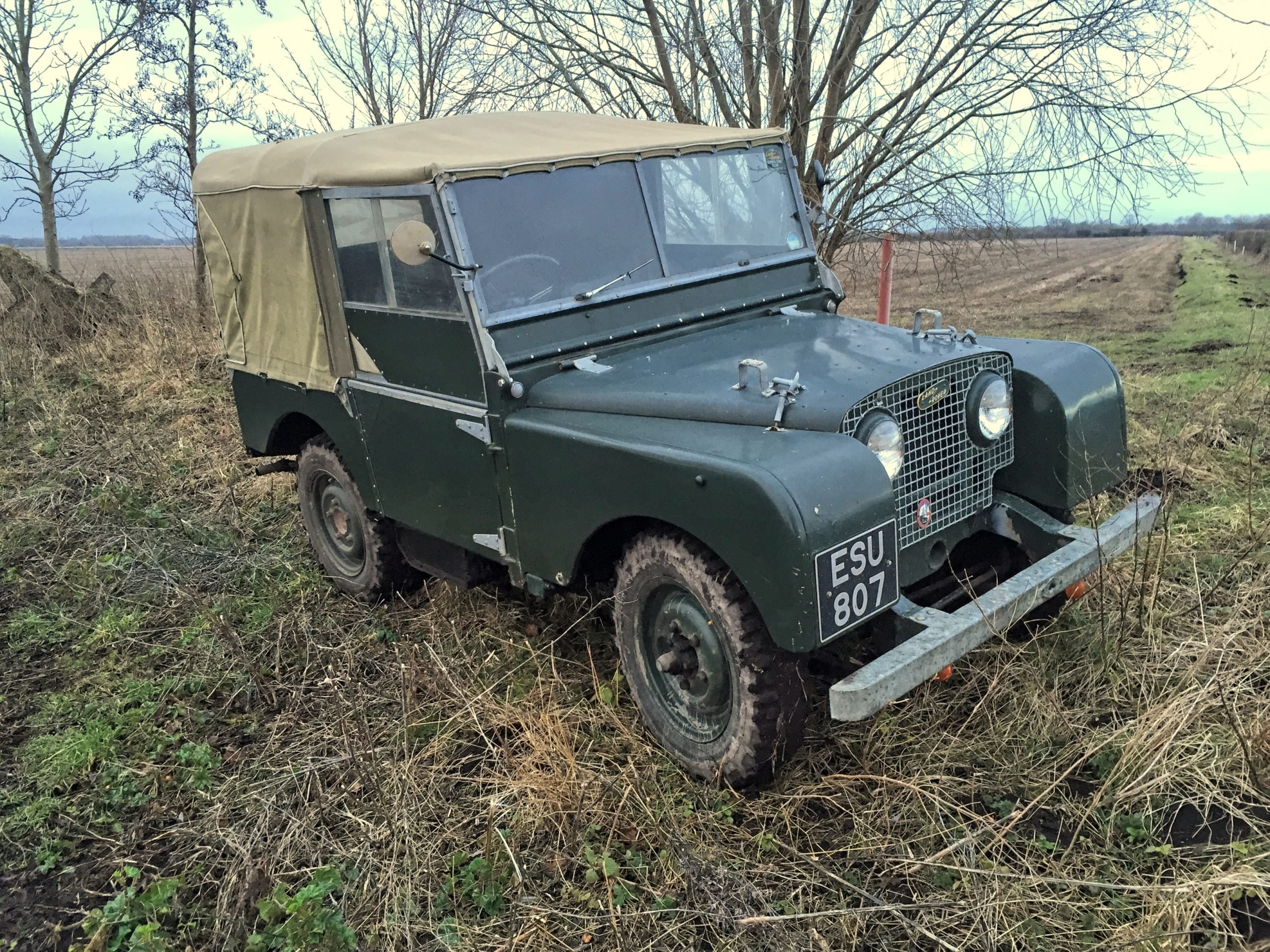 Powered by a 1,600cc petrol engine, this reconditioned series one 'Landie' is a piece of motoring and agricultural history
