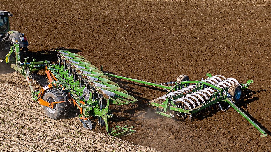 The new Tyrok plough is suitable for tractors of up to 400hp+