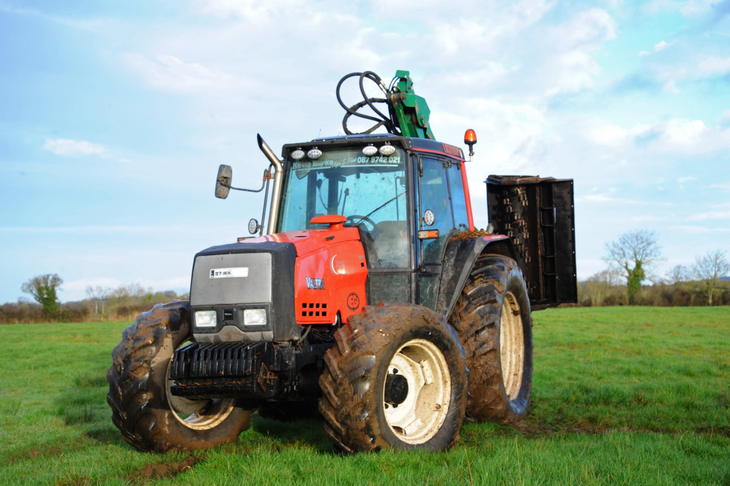 The Valtra name first started appearing on tractors in the the late 90s