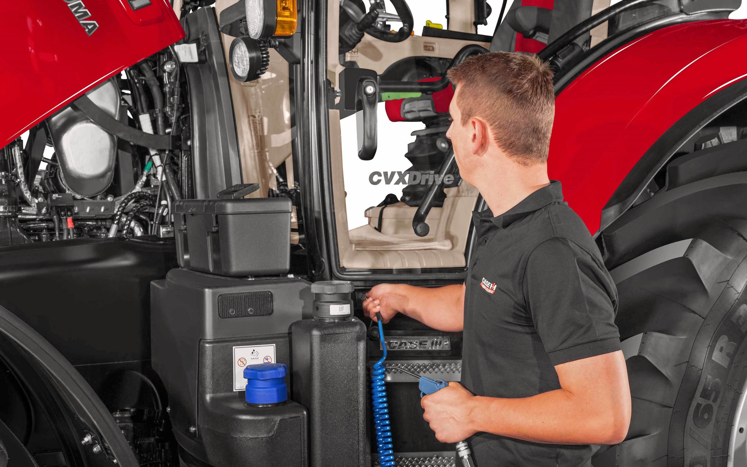 The Maxxum and Puma models now come with air-line as standard