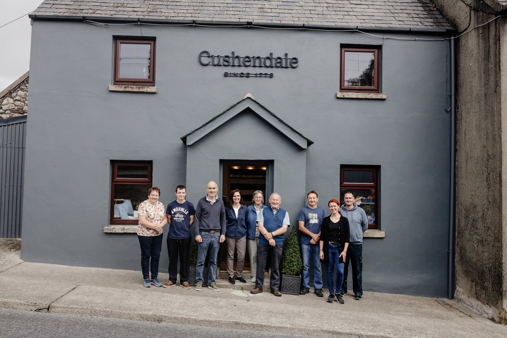 The Cushendale team. Image source: Al Higgins