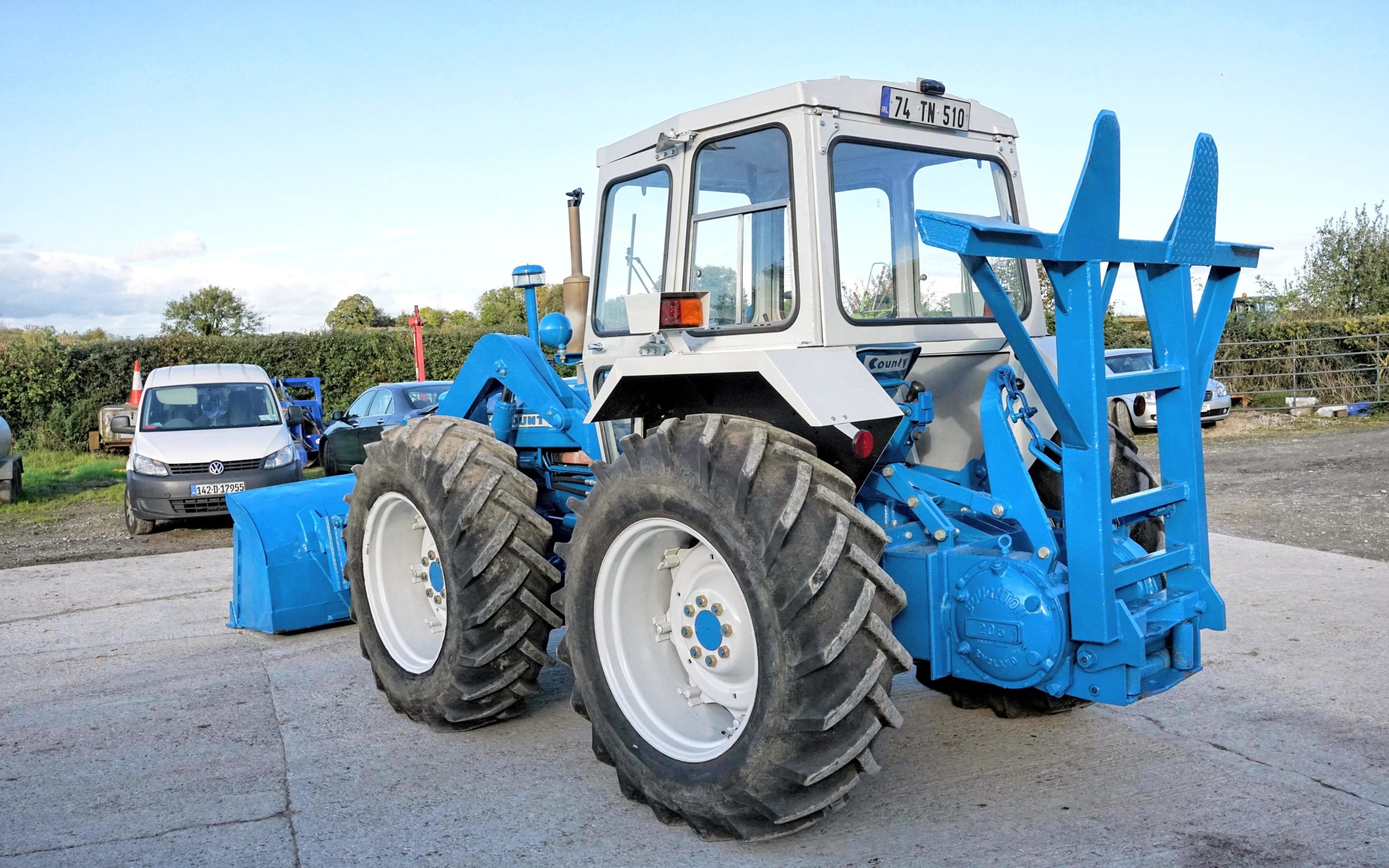 The fully restored County 1164 has plenty of life left in it yet