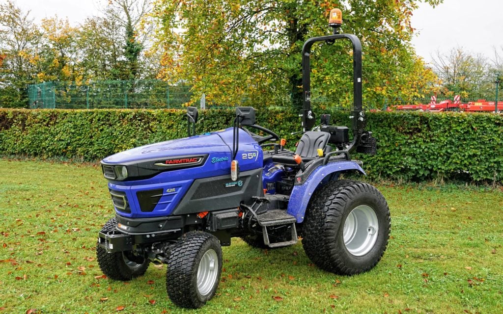 Kubota will be taking a greater share in the parent company of Farmtrac which already produces a battery-powered tractor