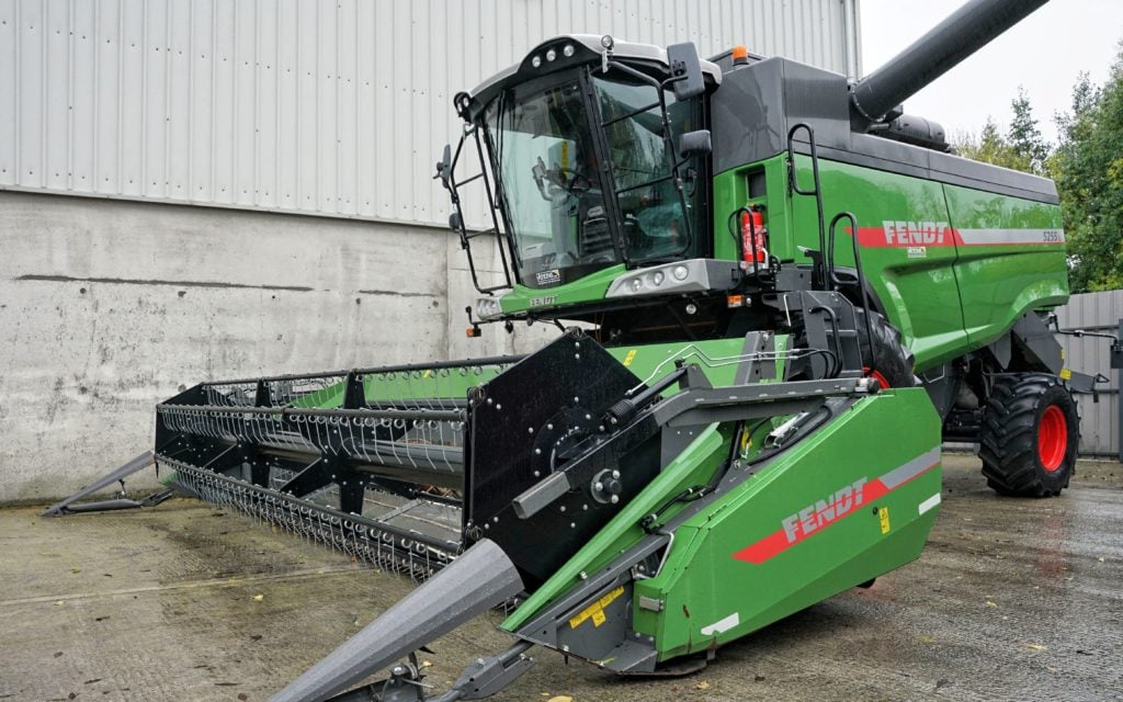 On demonstration for the first time in Ireland the Fendt 5255 attracted a lot of attention