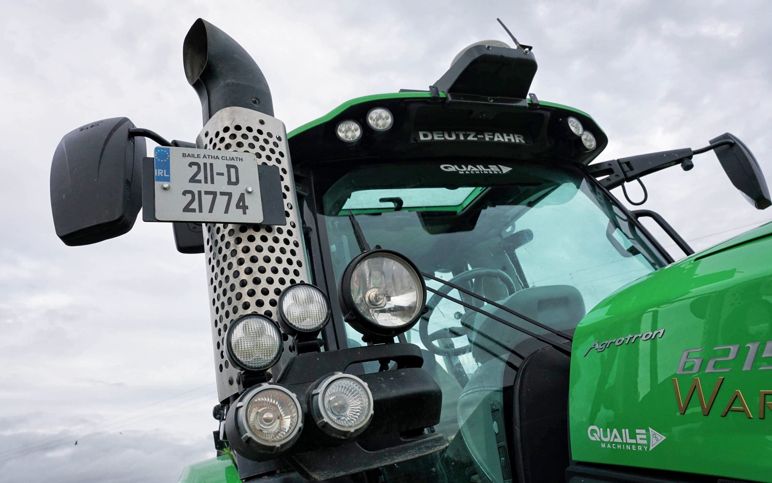 All the larger tractors sold by Quaile's are medium-to-top spec as that is what the customer wants to buy