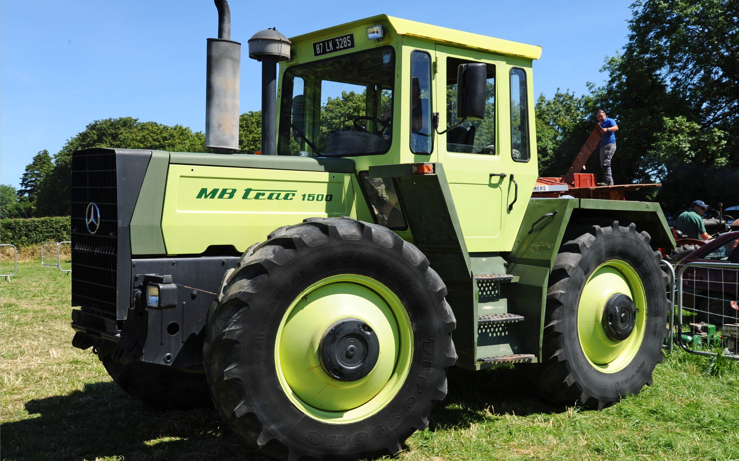 The MB Trac was based on the Unimog but was more orientated to field work