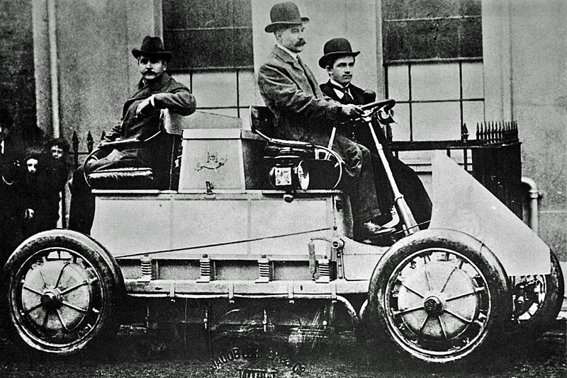 The first vehicle designed and built by Ferdinand Porsche was the C.2 Phaeton electric car. Also available in four wheel drive, it was unveiled to the world 123 years ago