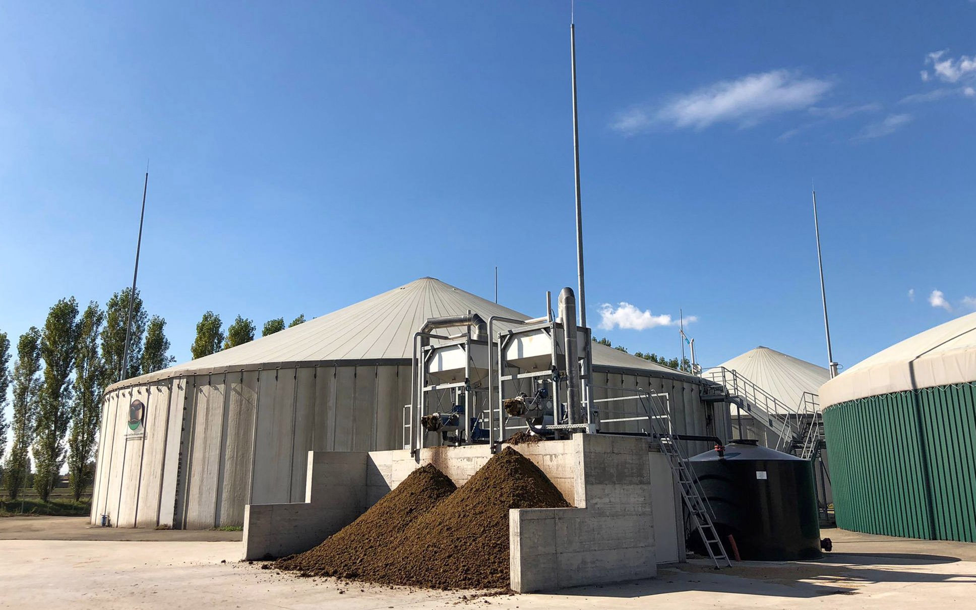 Il Raccolto farm already runs a biodigester for surplus organic material