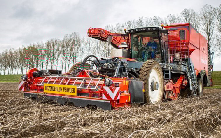 The wheeled Enduro sieve harvester is the first machine to benefit from the new configurator