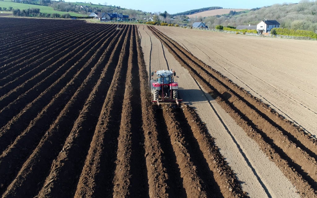 GPS and auto-steering can produce perfectly matched ridges or seed rows