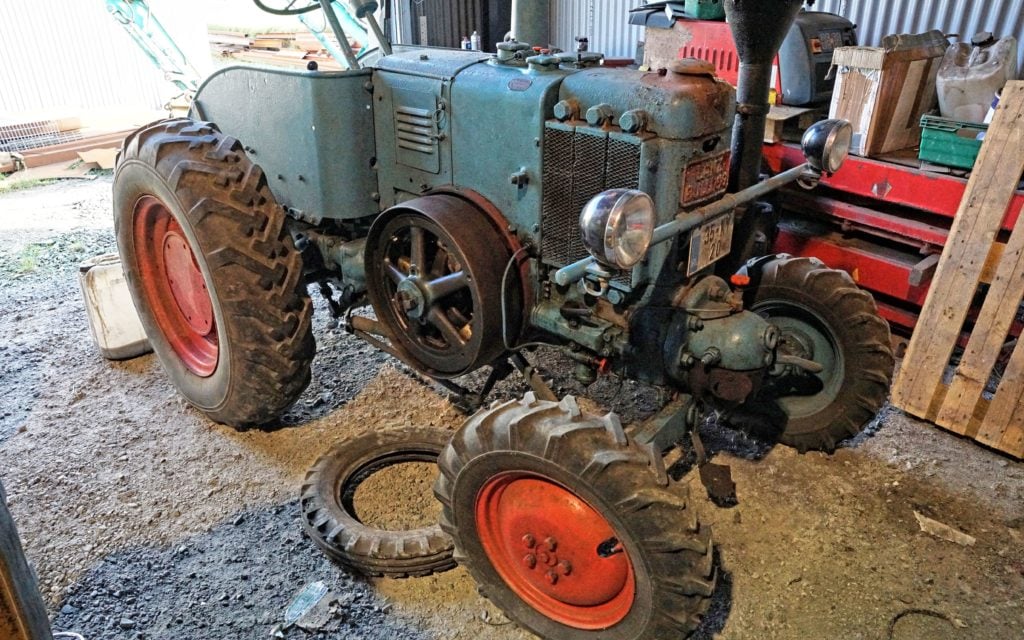 Other than modern coolants eating away at the paintwork, this Bulldog has survived the past 86 years remarkably well, even though it was buried for the latter part of WWII