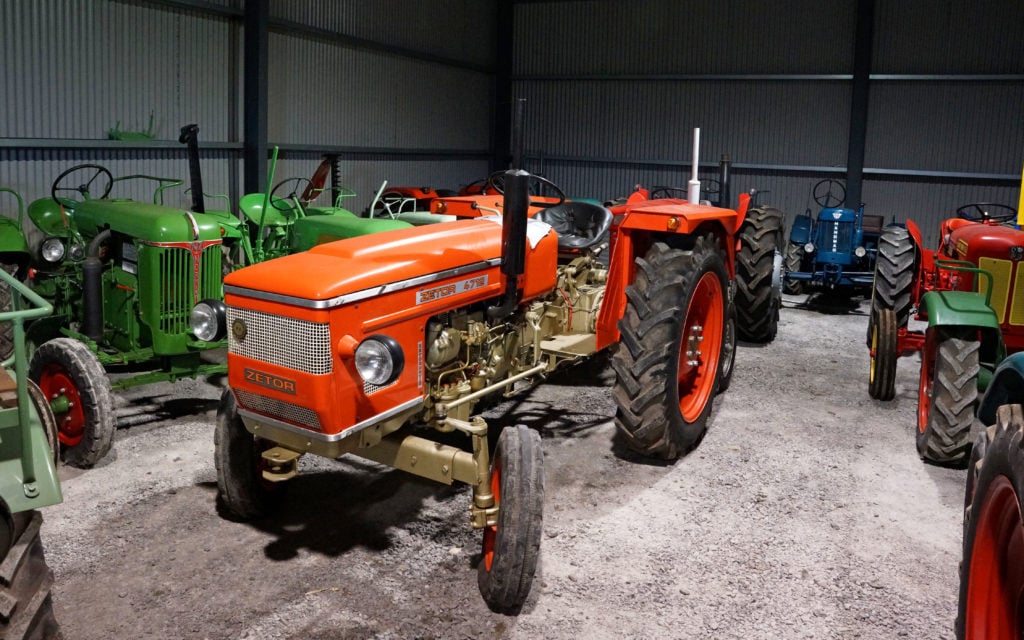Although not German in origin, this Zetor 4712 still finds a good home in Co. Kerry