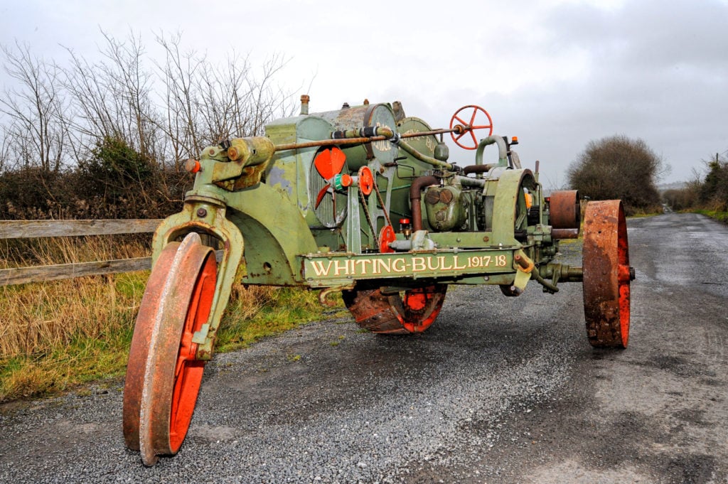 12 of these Whiting Bull Tractors were said to have found their way to Ireland