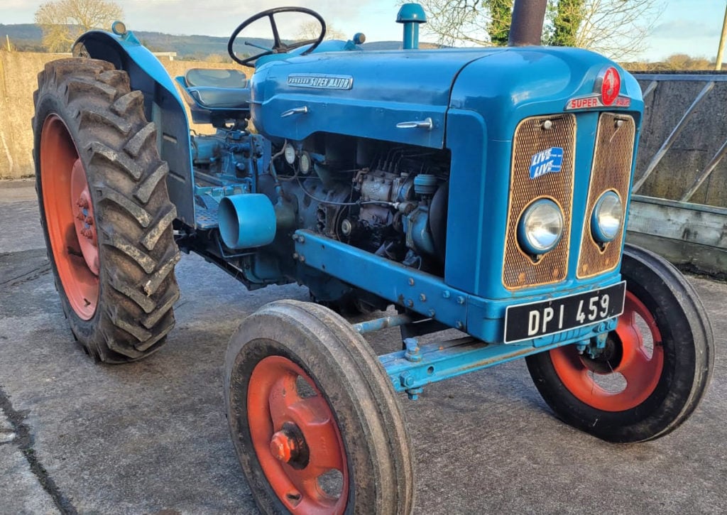 Looking to have had a coat of paint at least, this Super Major brought in €5,950