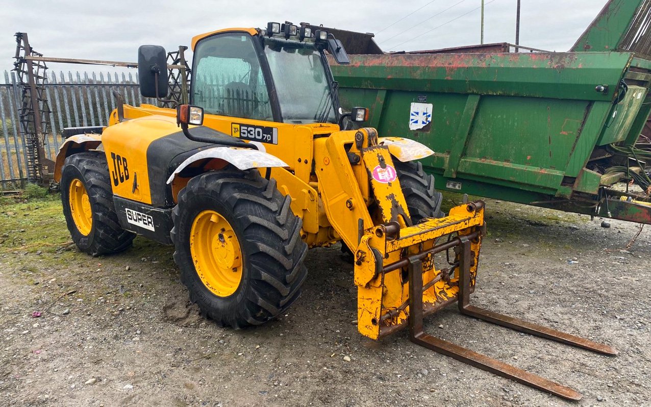 From 2003, this JCB 530-70 telehandler appears to have aged well. It sold for €17,750
