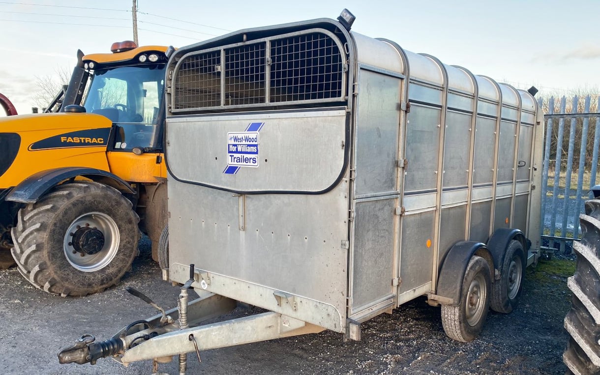 This 12x6 cattle trailer by Ifor Williams from 2012 sold for €5,500