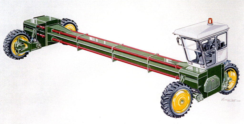 The final proposal for the Dowler gantry system never made it into production