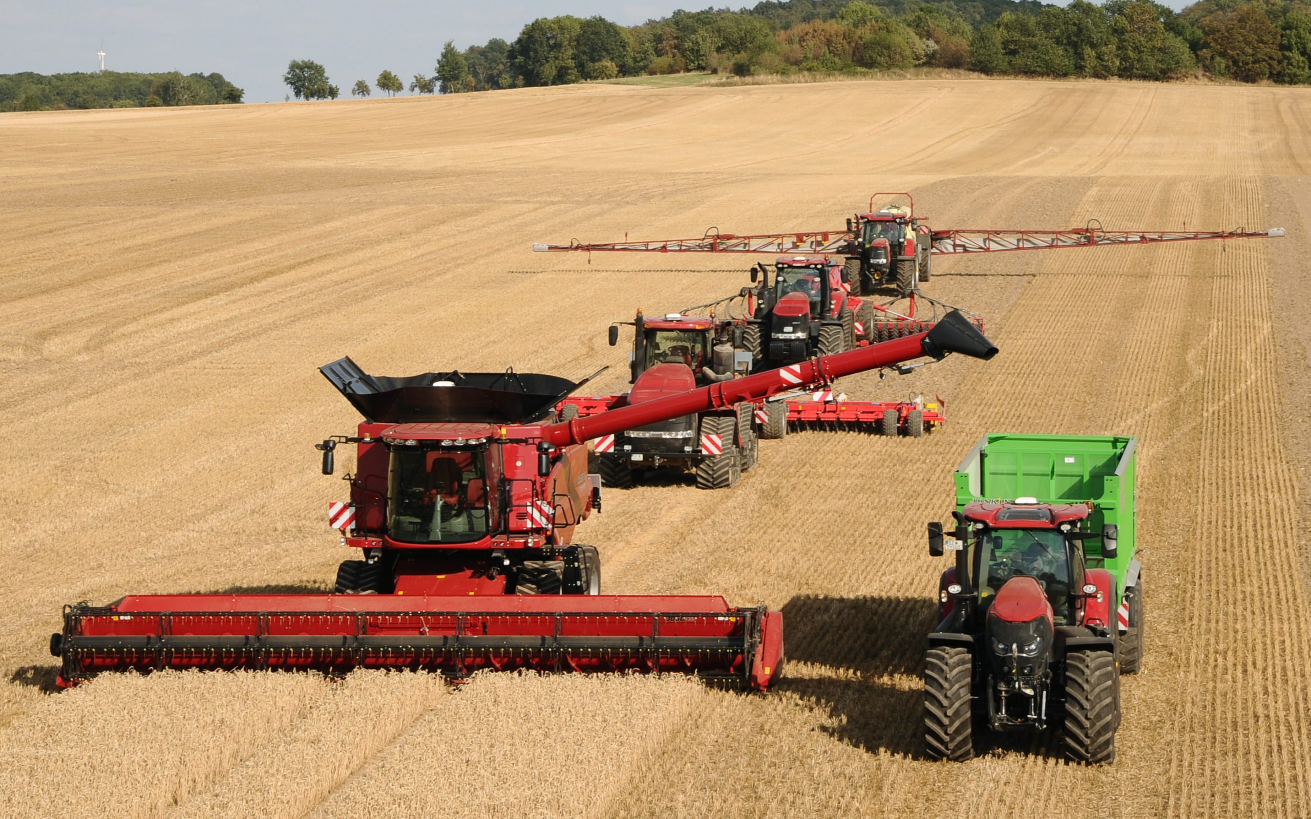 Case demonstrating its vision of controlled traffic farming