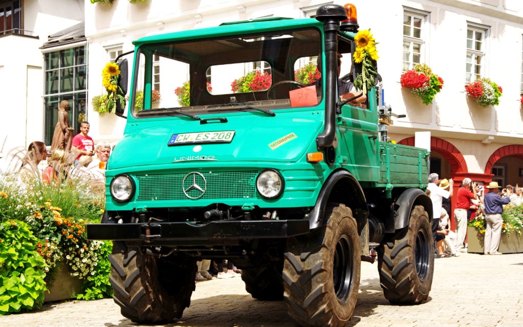 In 2021, the Unimog celebrated 75 years of continuous production
