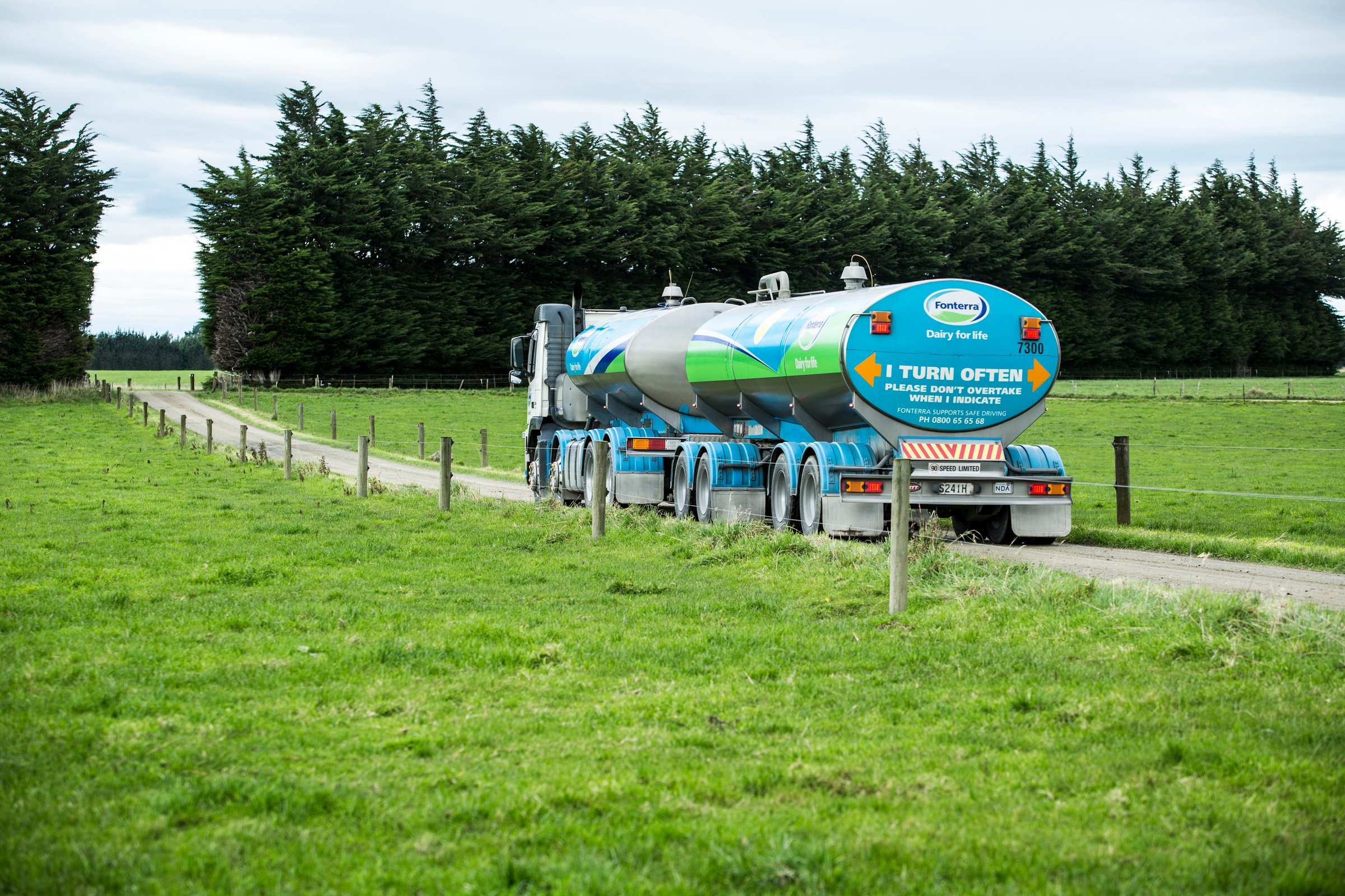 Fonterra milk truck. Source: Fonterra
