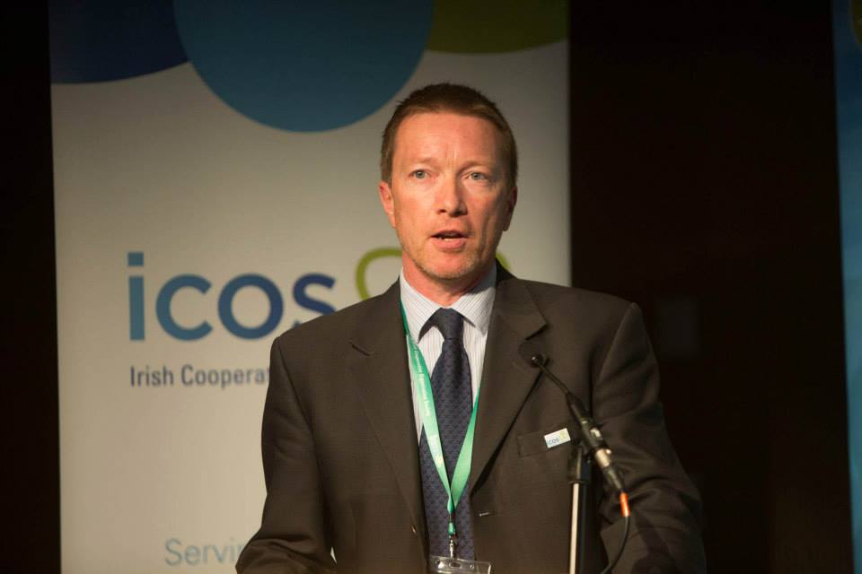 Environment and livestock executive with ICOS, Ray Doyle. Image: ICOS Facebook