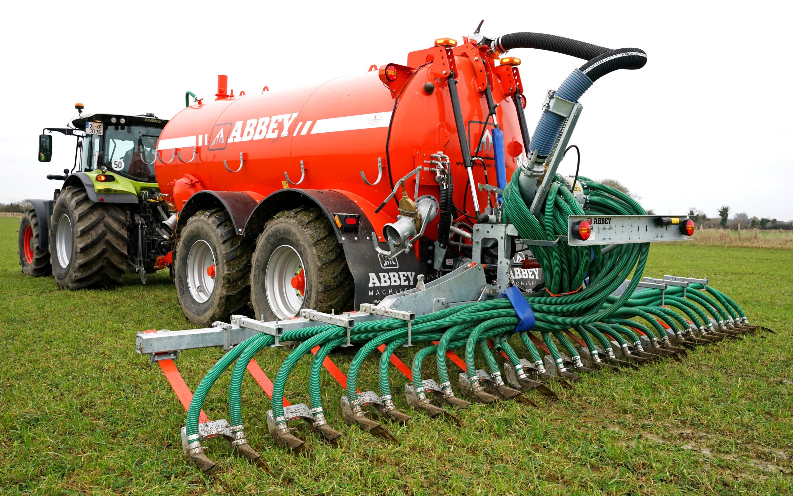A combination of GPS steering guidance and metered flow, results in accurate placement of the slurry