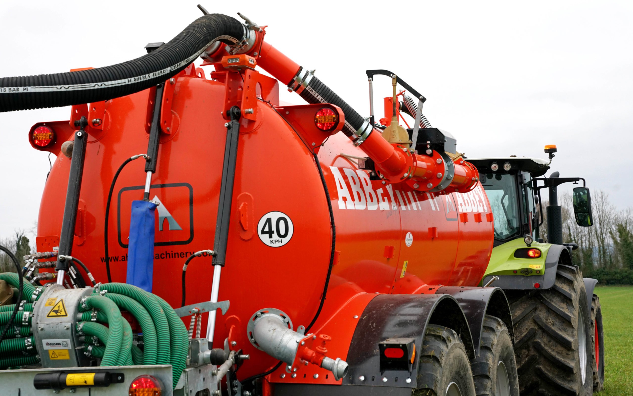 A nitrogen sensor is a further option which can be fitted to control the flow valve