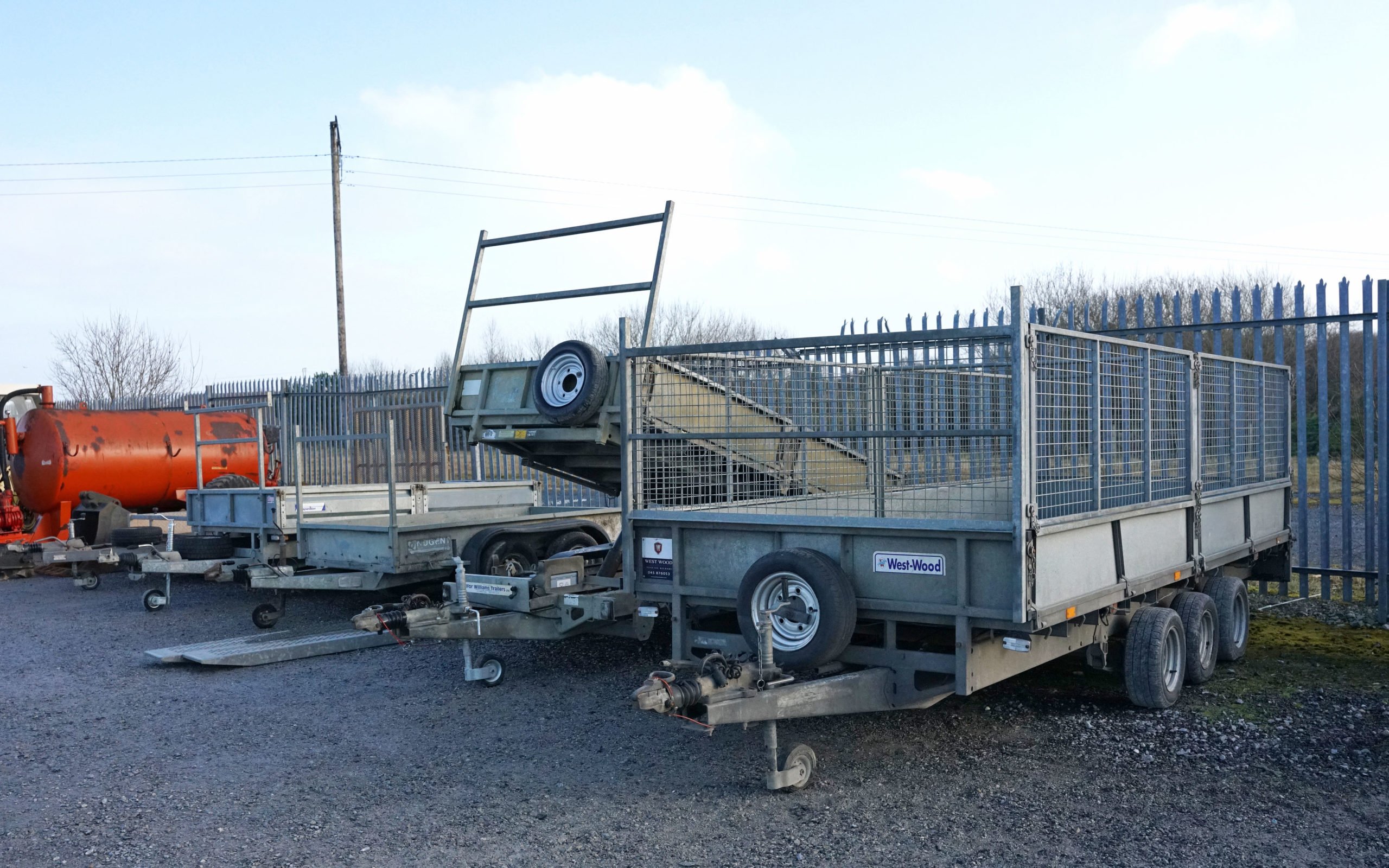 A good selection of trailers will be available at this auction, most appearing to be in good working order