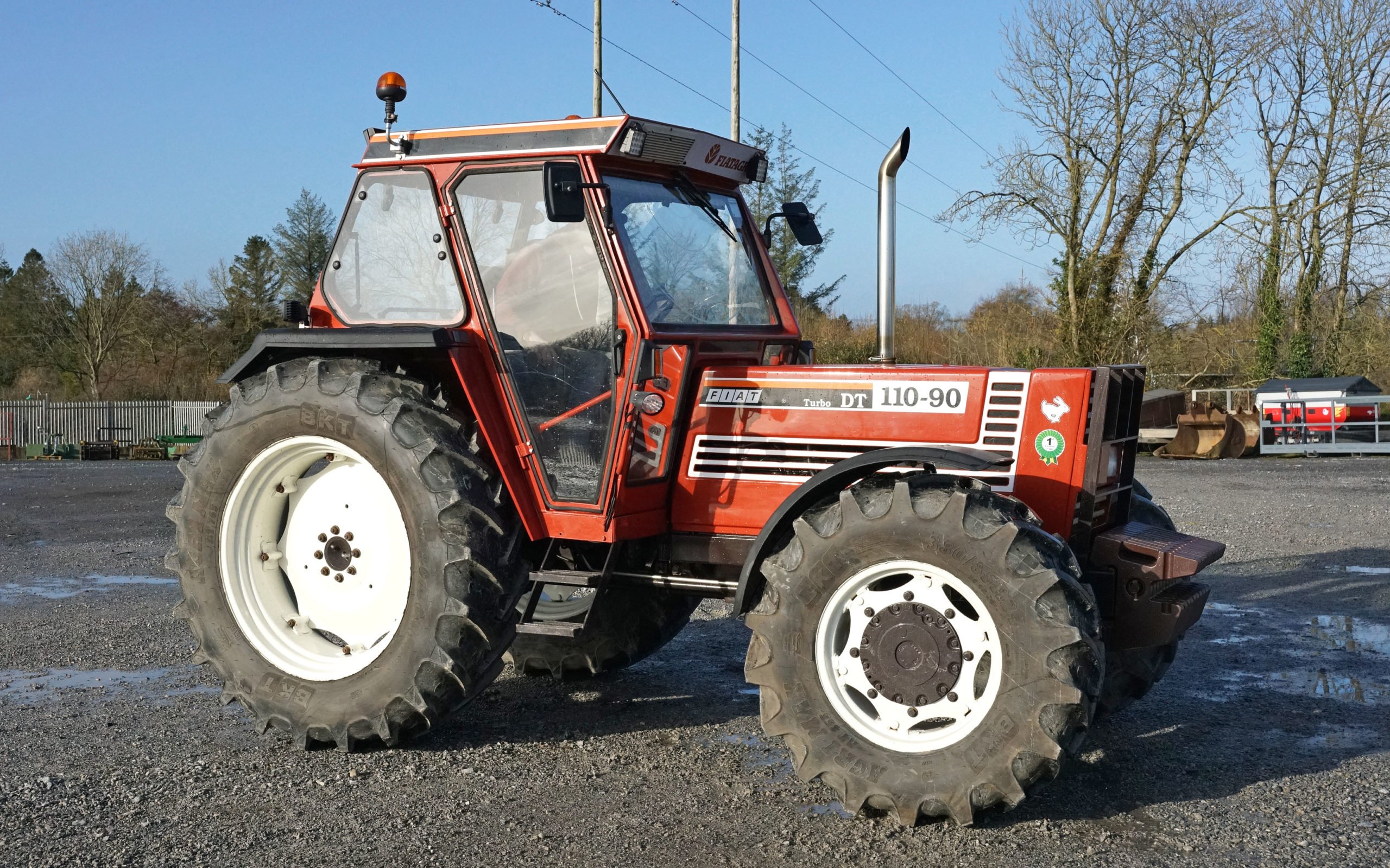 This Fiat 110-90 has been used primarily on a straw blower since its full restoration