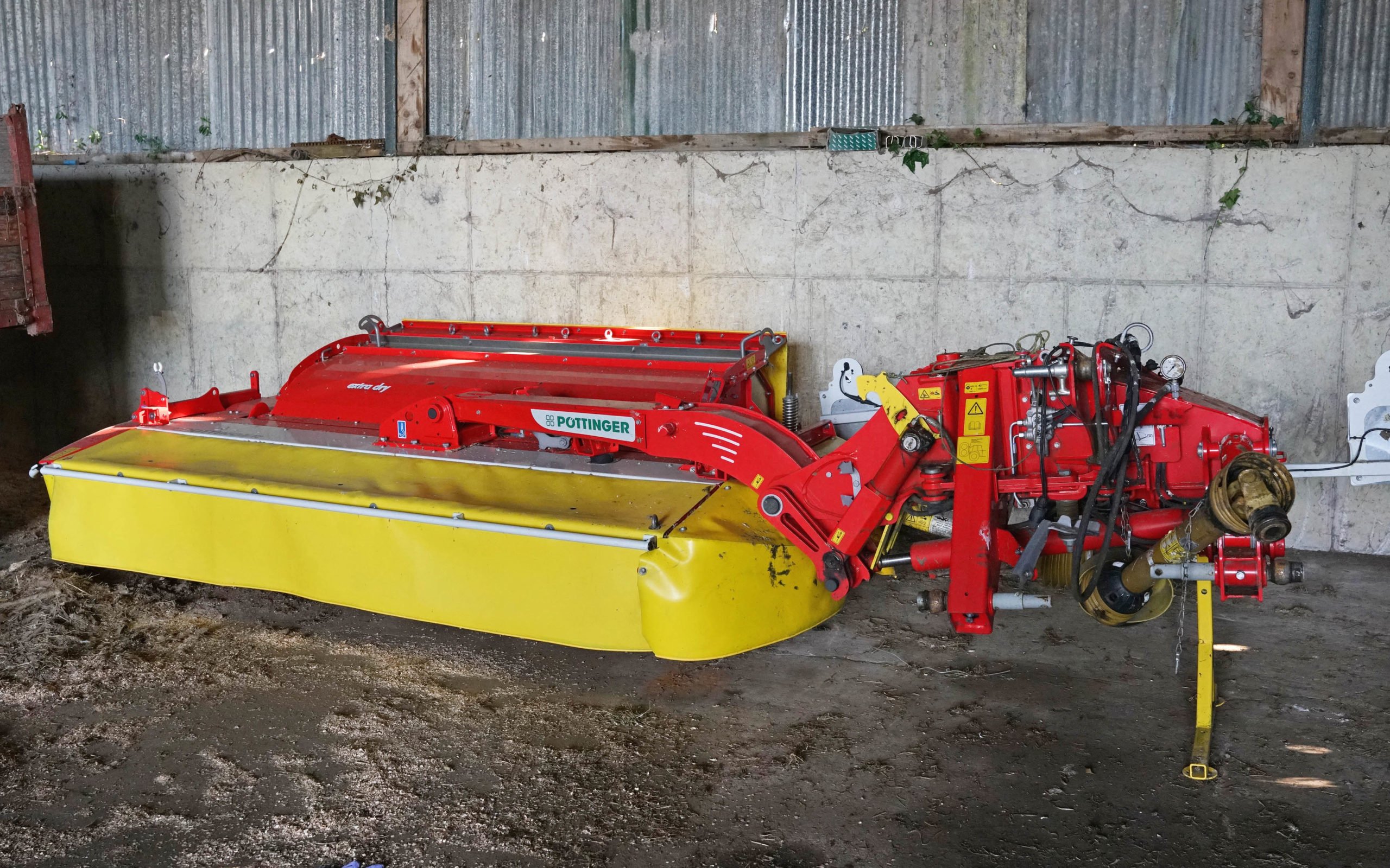 Bought new last year, this Pottinger Novacat 302 has only worked for one season