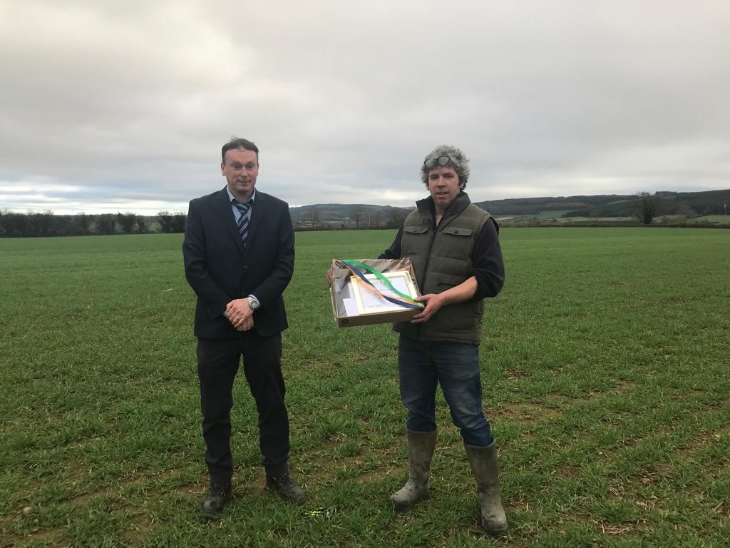 Paul McKevitt (Glanbia Ireland) and John Morrison