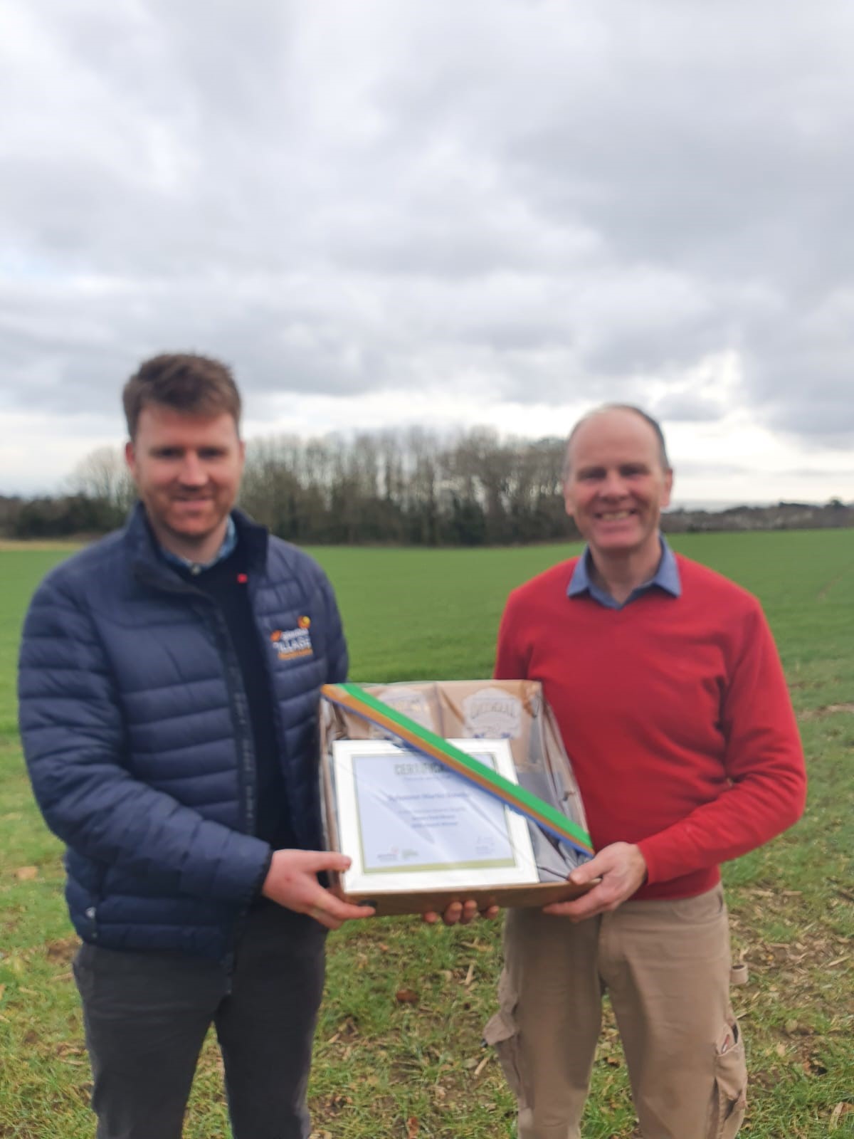 Tom Hession (Glanbia Ireland) and Sylvester Bourke