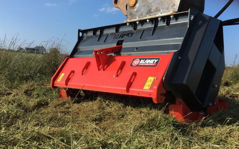 Blaney Agri is one Irish-based company producing flail mowers for diggers