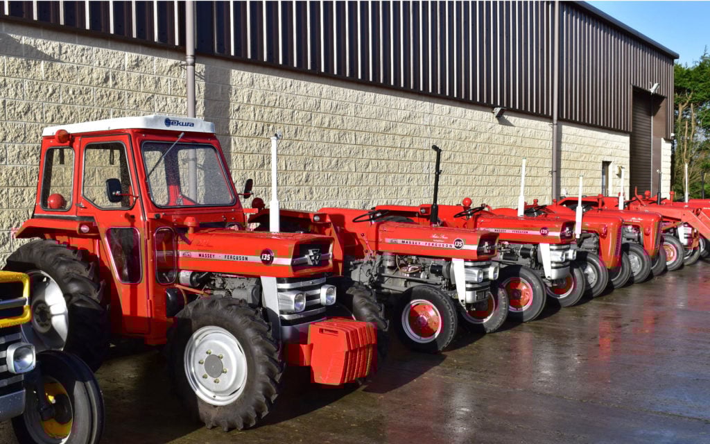 Plenty of Massey Fergusons to choose from, all looking in excellent condition