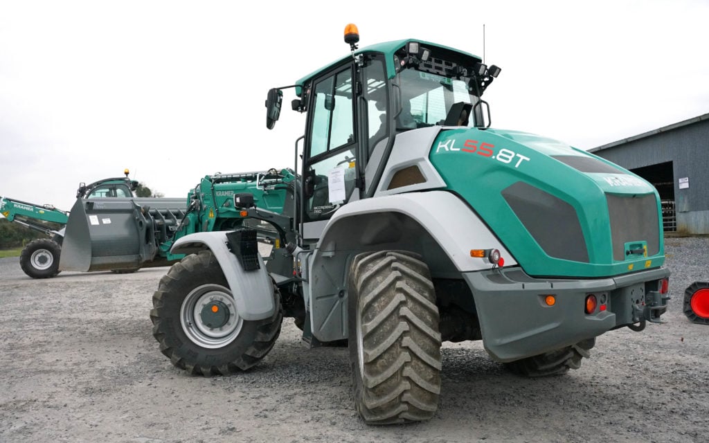 All-wheel steering makes for an impressive turning circle