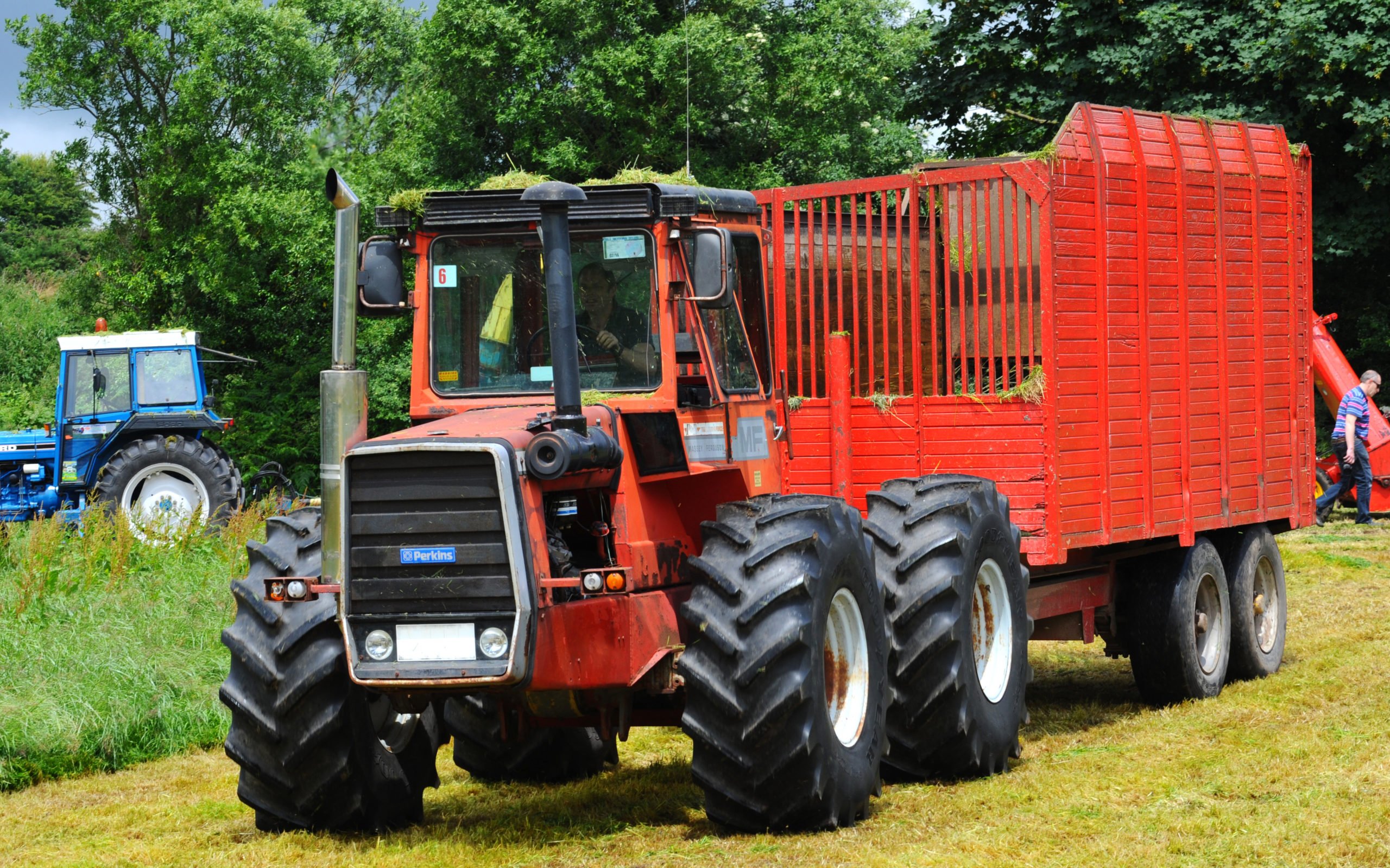 The Massey Ferguson 1250 was an impressive tractor but lack of development saw it withdrawn from sale in 1982 (Stock photo)