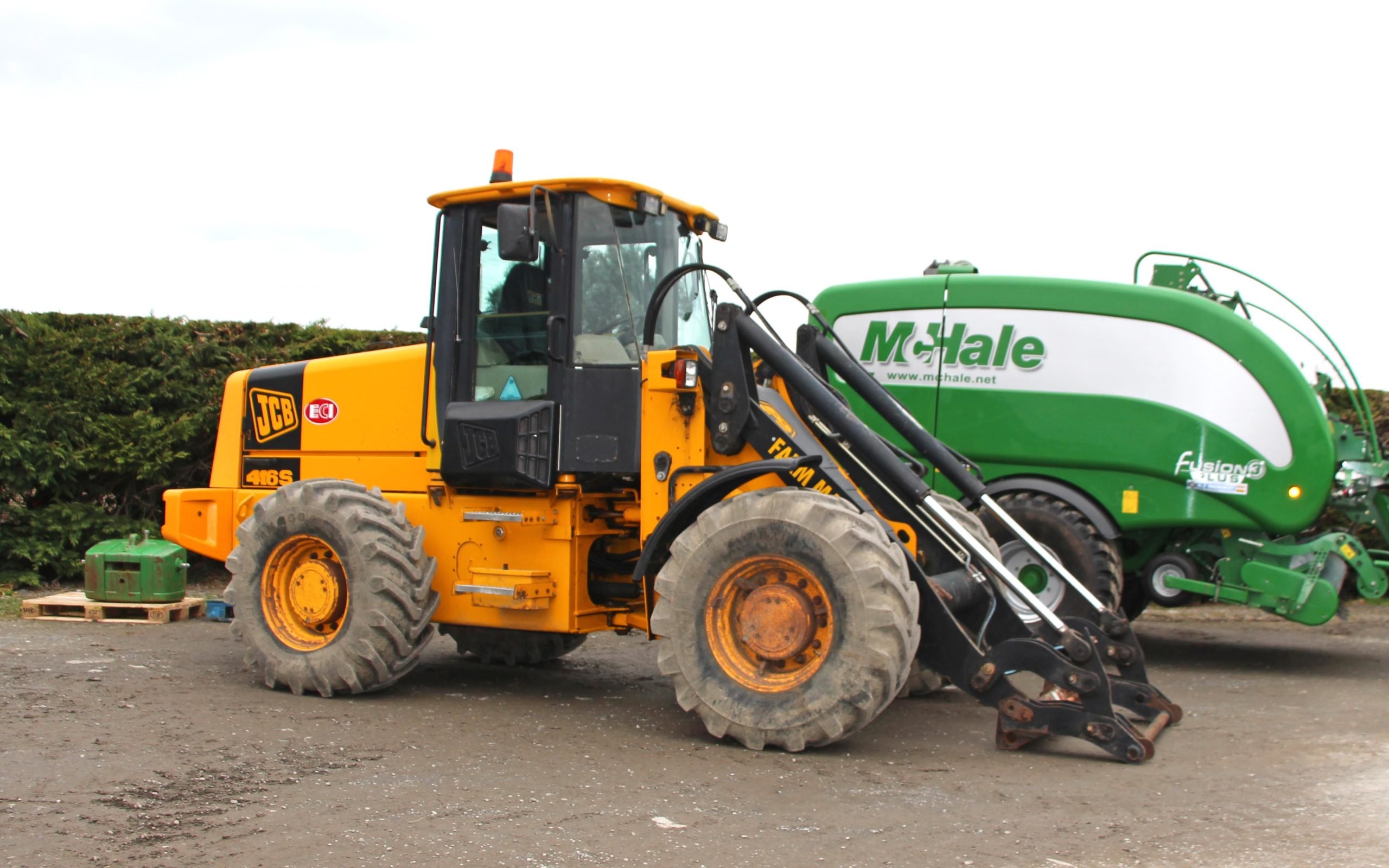 JCB 416S has been owned and cared for by Liam from new