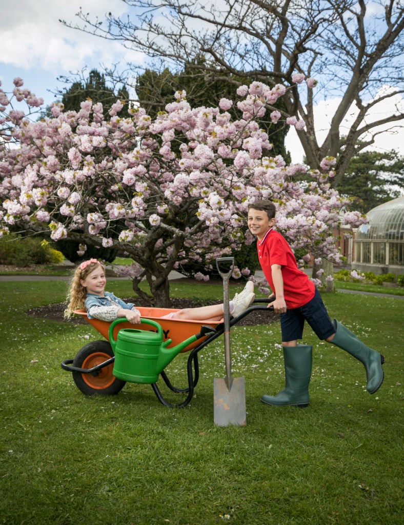 Launching the Coillte initiative are Frida Maguire and Rian Ledwidge. Image: Fennell Photography