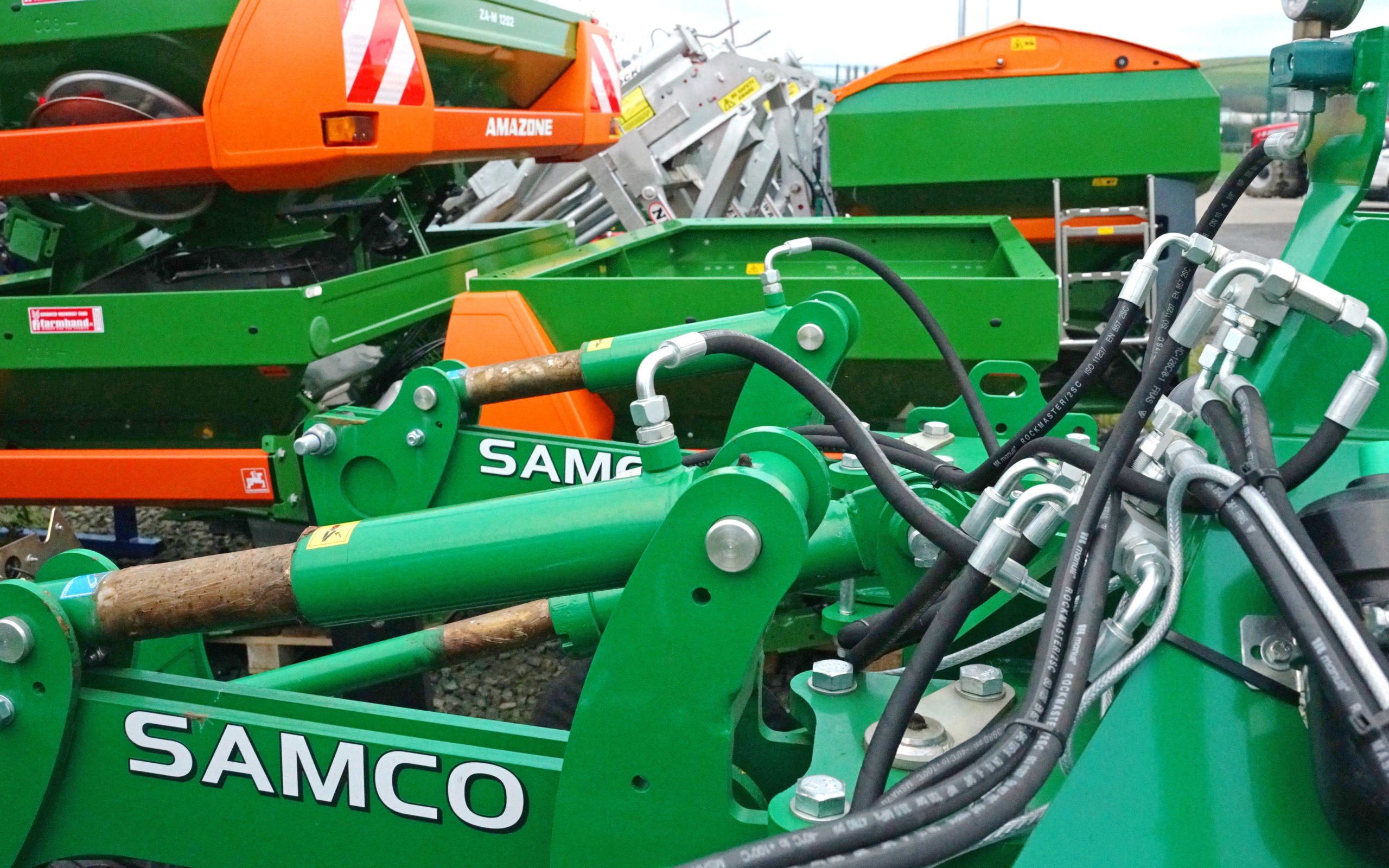 The supply of machinery has improved, but that may be short-lived