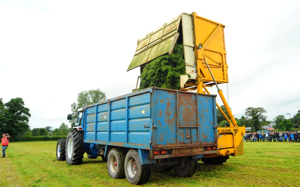 Tipping a load was best restricted to level ground