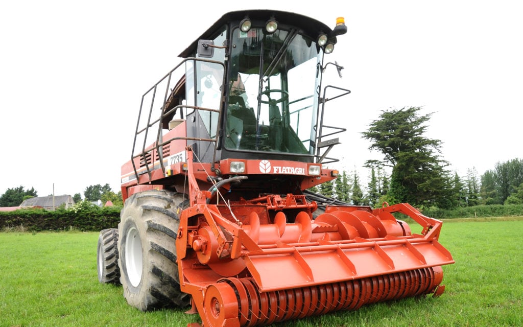 The Hesston 7735 was the spiritual successor to the Field Queen although designed and built in France