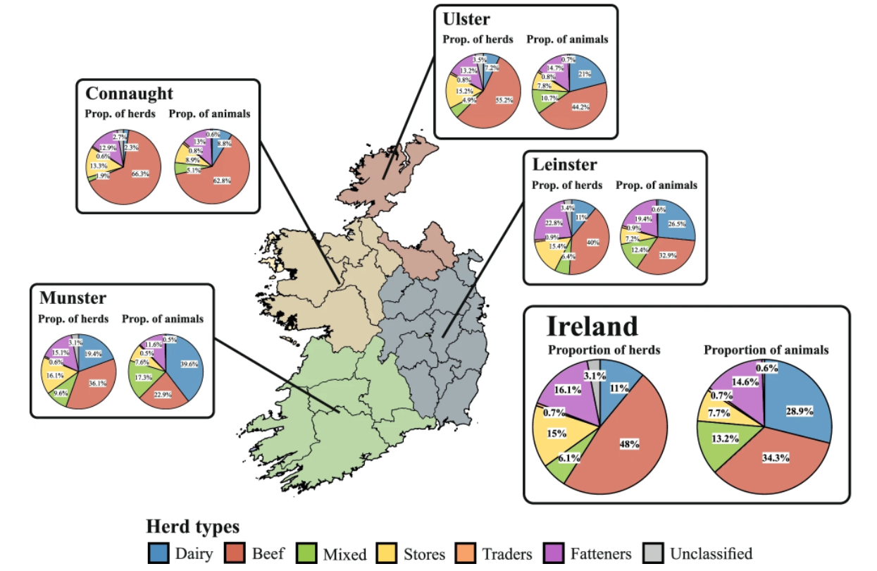 Image source:  'The Irish cattle population structured by enterprise type: overview, trade and trends'