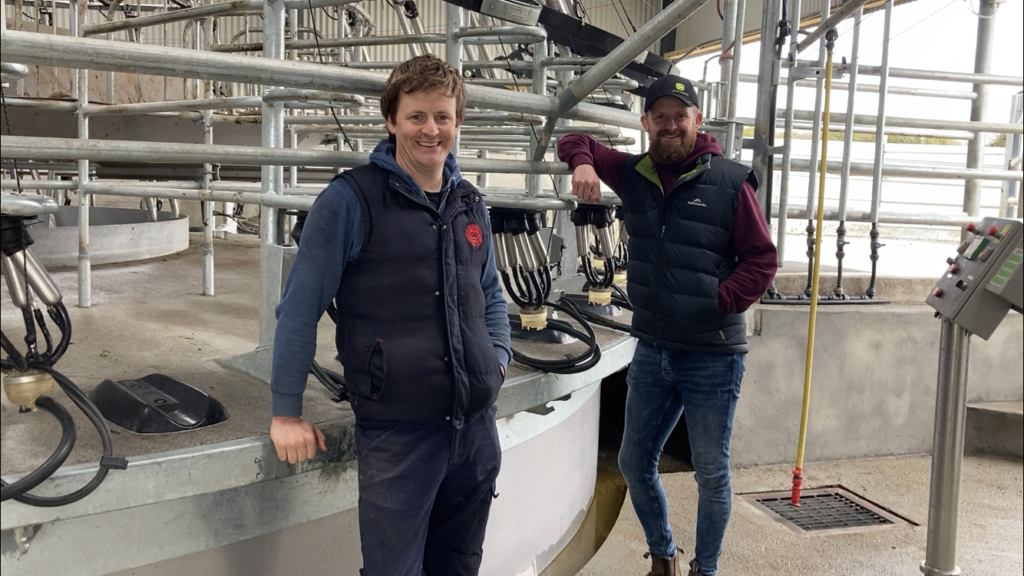 L:R: Brian and Brendan Larkin