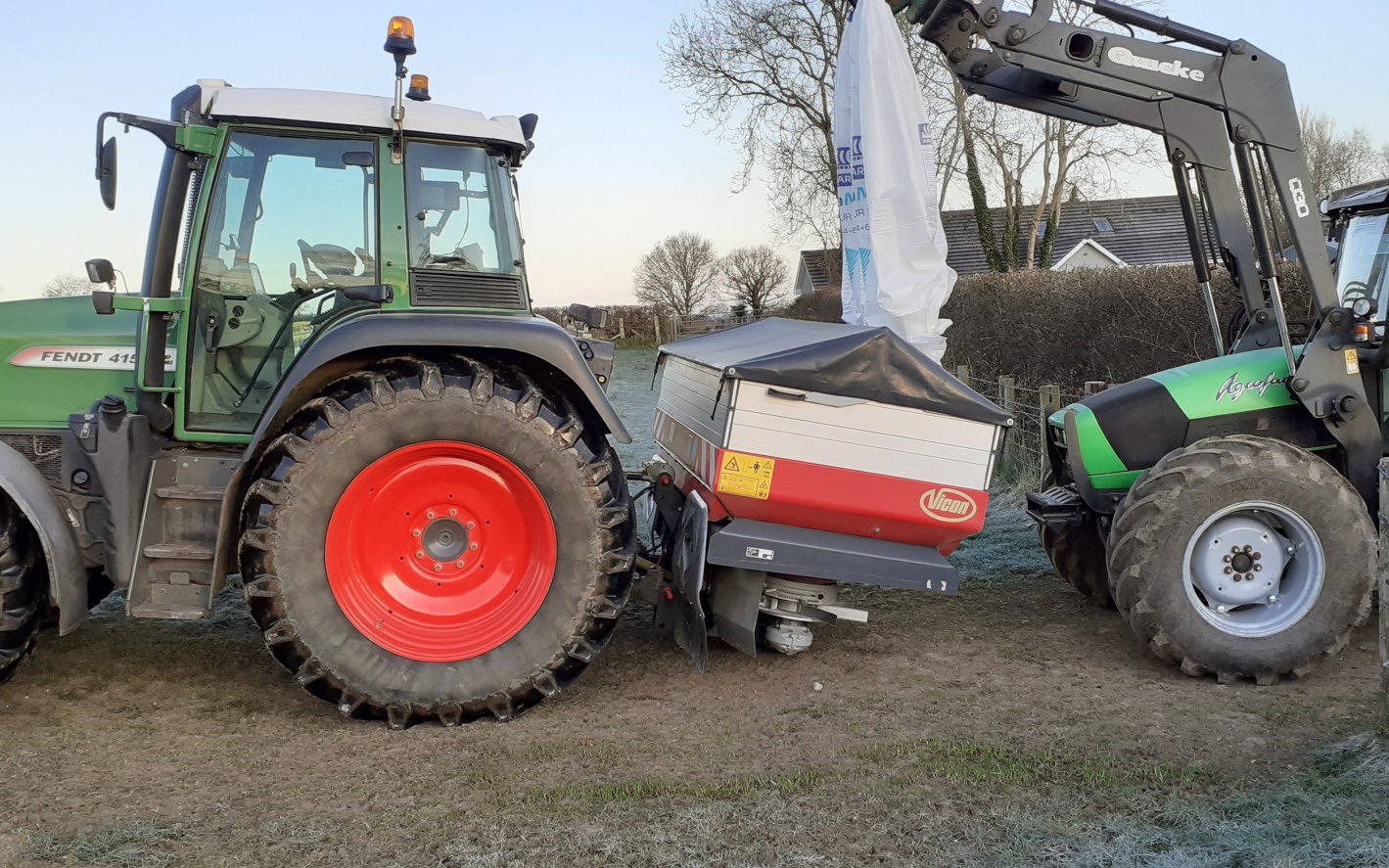 Not all fertiliser is the same, so it's important to reset the spreader between different types and brands
